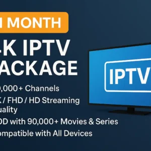 1-Month 4K IPTV Subscription